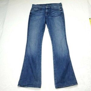7 For All Mankind A Pocket Jeans  Womens Size 29 30x32  Blue